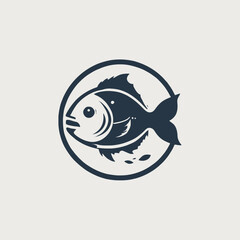 Fish Logo Design Very Cool Concept 