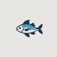 Fish Logo Design Very Cool Concept 