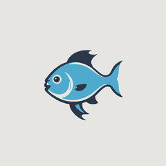 Fish Logo Design Very Cool Concept 