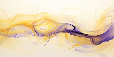 A light and airy abstract background in shades of yellow, purple, featuring intricate lines for added depth and visual interest