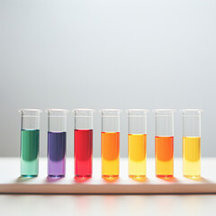 test tubes in laboratory