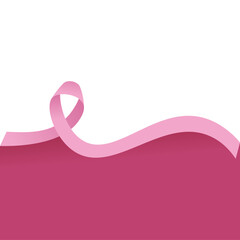 pink cancer awareness ribbon