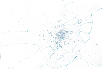abstract broken glass with particle texture