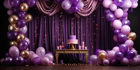 Birthday and wedding theme decoration