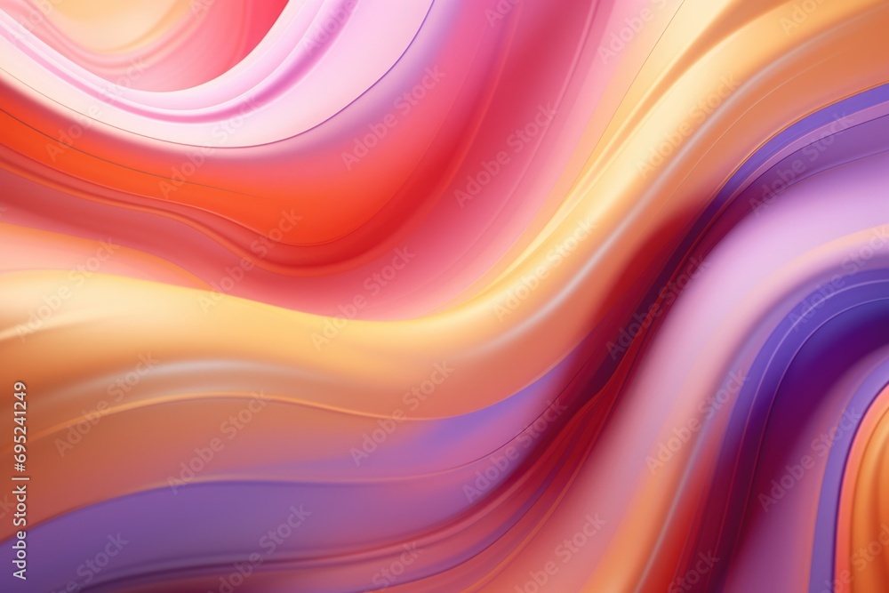 Poster A vibrant and dynamic abstract background featuring curved lines. Perfect for adding a pop of color and energy to any design project