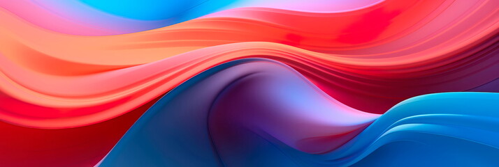 abstract pattern with bold and vibrant gradients, representing energy and movement.