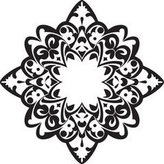 Decorative Elements vector Design Silhouette