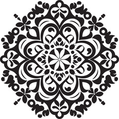 Decorative Elements vector Design Silhouette