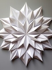Origami Wall Art: Intricate Paper Folded Designs for Stunning D�cor