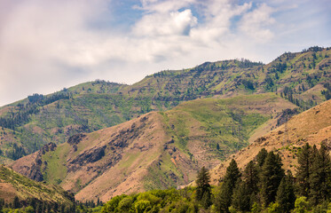 Fototapeta na wymiar Hells Canyon National Recreation Area in Oregon and Idaho