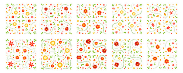 Floral Pattern Background
