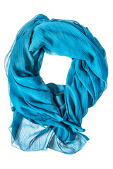 Organza scarf isolated