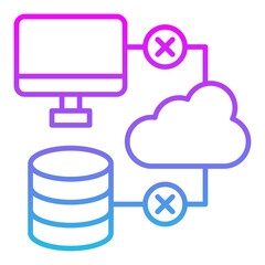 Connection Error Icon