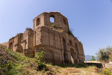Fototapeta premium Albanian church in Guba. Azerbaijan.
