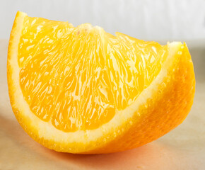 Orange, Orangenstück, Schnitz, isoliert, saftig, Apfelsine,