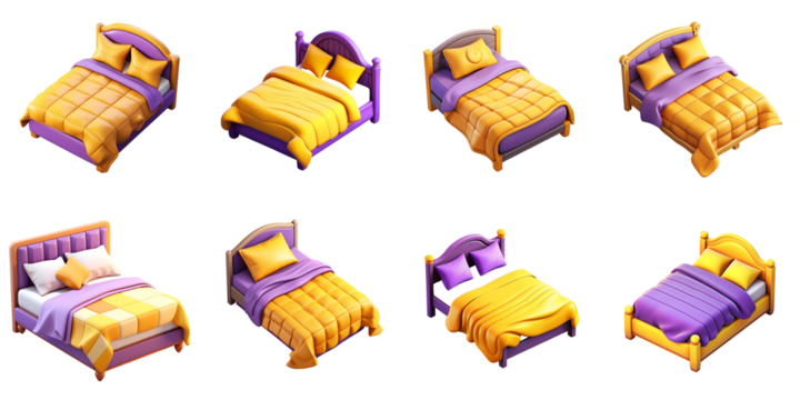 3D bed Artificial Intelligence Generative