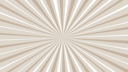 Brown and white sunburst background