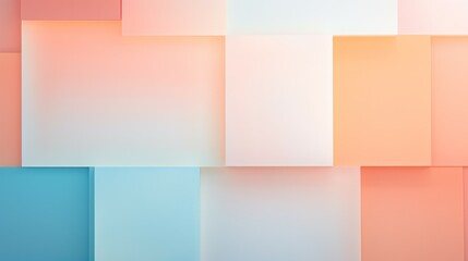 Fototapeta premium Geometric peach fuzz background.. Purple and blue, magenta horizontal gradient mesh winter, spring background. 