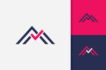 mountain logo design icon vector template © superbejo
