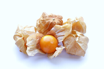 Fresh cape gooseberry. Delicious tropical fruit