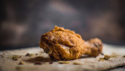 Copy Space image of Breaded chicken