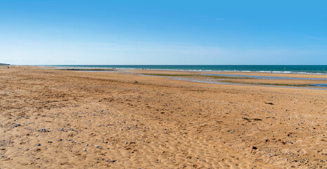 Fototapeta na wymiar Juno Beach in Normandy