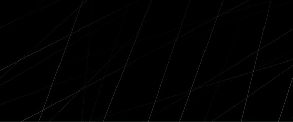 Vector black background with diagonal striped black line design with black with white lines, triangles background modern design and dark background of intersecting lines in gray colors.