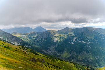 mountain view panorama landscape Poland Zakopane