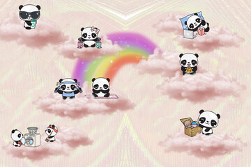 Kids Wallpaper Panda