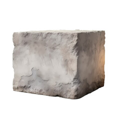 Stone isolated on transparent background
