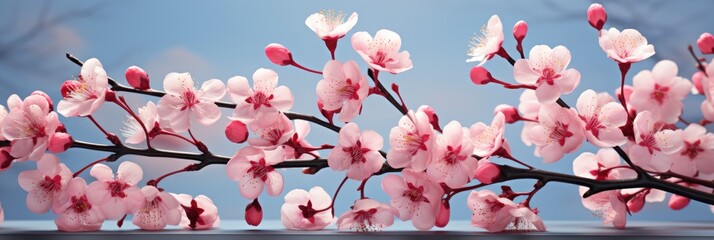 Blooming Rosehip Flower Beautiful Pink , Banner Image For Website, Background, Desktop Wallpaper