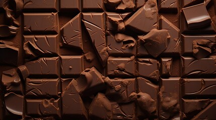 chocolate texture, background, chocolate bar