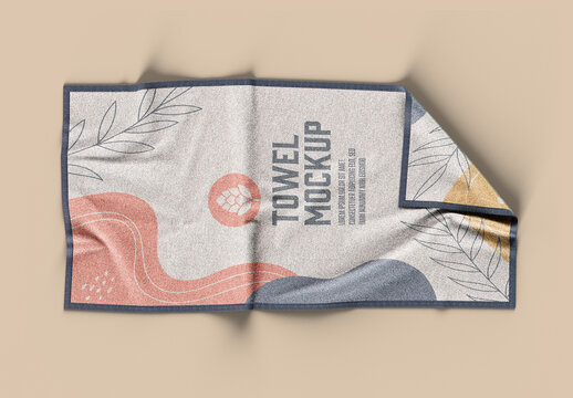 Beach Towel Mockup