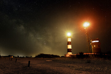 Chassiron Lighthouse under the Milky Way