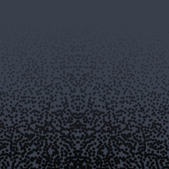 Fototapeta premium Dotwork noise gradient vector background. Black noise stipple dots. Sand grain effect. Abstract grunge spray banner