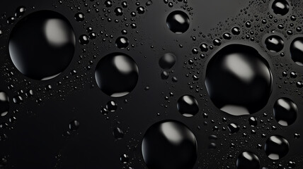 black texture background crude oil, abstract smooth dark liquid energy fossil fuel - obrazy, fototapety, plakaty