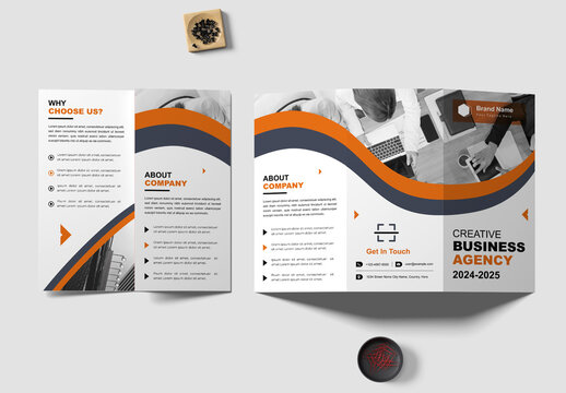 Corporate Trifold Brochure Template