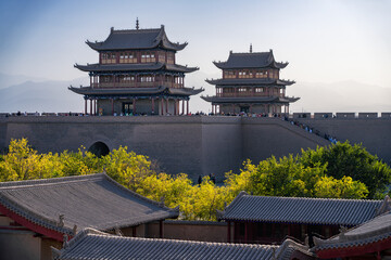 Jiayuguan ancient city in Gansu, China