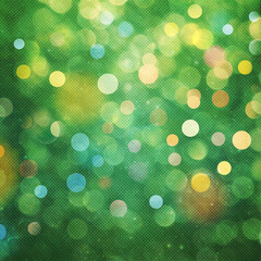 Green bokeh background for seasonal, holidays, celebrations and all design works