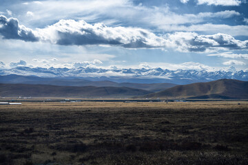 qilian mountains in China