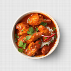 beef curry in the bowl