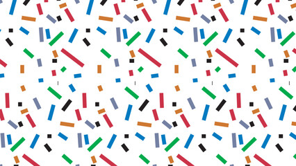 Seamless pattern geometric background  wallpaper design. Vector texture of geometric colorful design image.