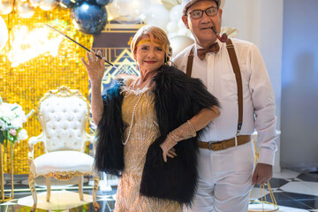 Classic Elegance at 1920s Themed Party