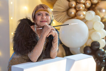 Elegant 1920s Themed Birthday Celebration