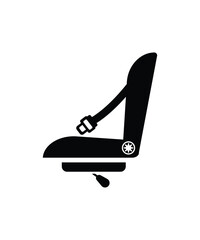 car seat icon, vector best flat icon.