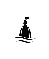 temple icon, vector best flat icon.