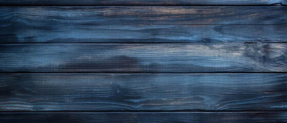 Obraz premium grunge background. Wood texture background. Old painted wood wall. Dark blue background with copy space 