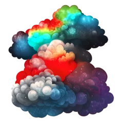 Möbelaufkleber Cloud Clipart PNG © Sublimation Store