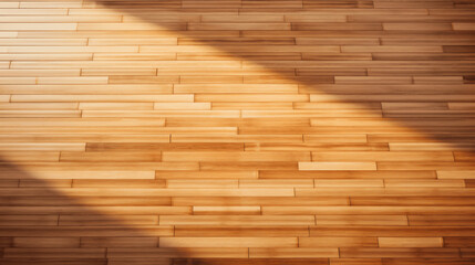 Unique Texture Warm Hue Bamboo Flooring Isolated
