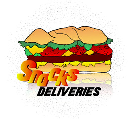 SNACK POSTER, DELIVERIES